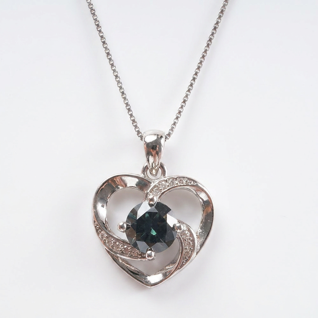 Moissanite Pendant Necklace