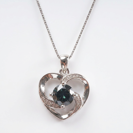 Moissanite Pendant Necklace