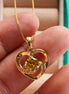 Moissanite Pendant Necklace