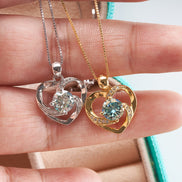 Moissanite Pendant Necklace