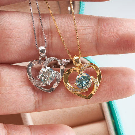Moissanite Pendant Necklace