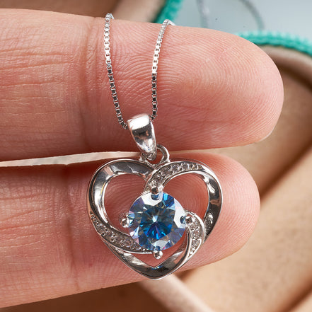 Moissanite Pendant Necklace
