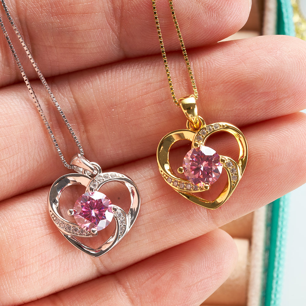 Moissanite Pendant Necklace